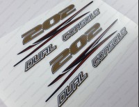 Hydra-Sports 202 Dual Console Boat Logo Decals Set of 2 x 7.5"